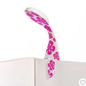Flexilight Booklight Thinking Gifts LED - Pink floral Bookmark